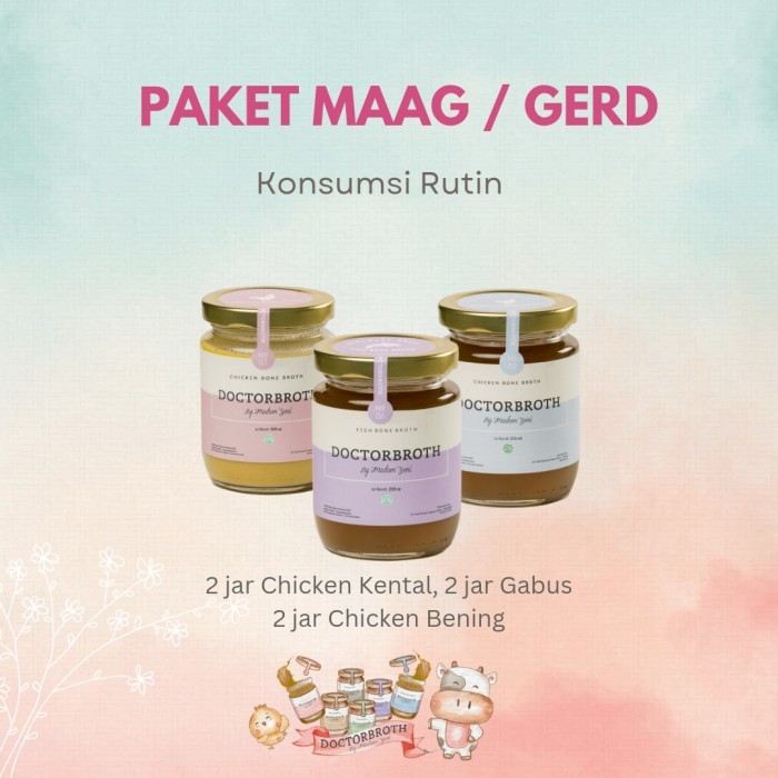 

Doctor Broth Paket Maag / Gerd