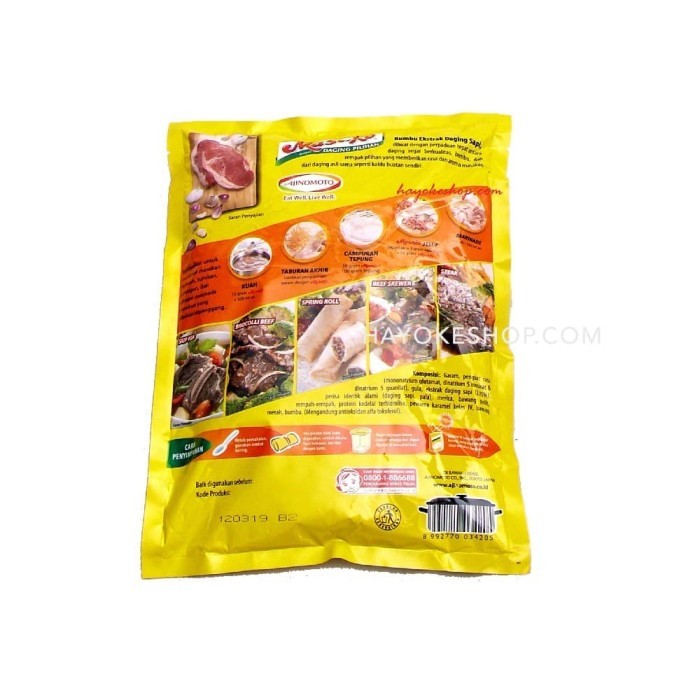 

MASAKO SAPI 1 Kg x 12 pcs/karton