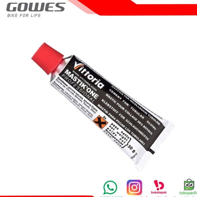 

VITTORIA TUBULAR GLUE MASTIKONE PROFESSIONAL 30G TUBE 1115MO1230222