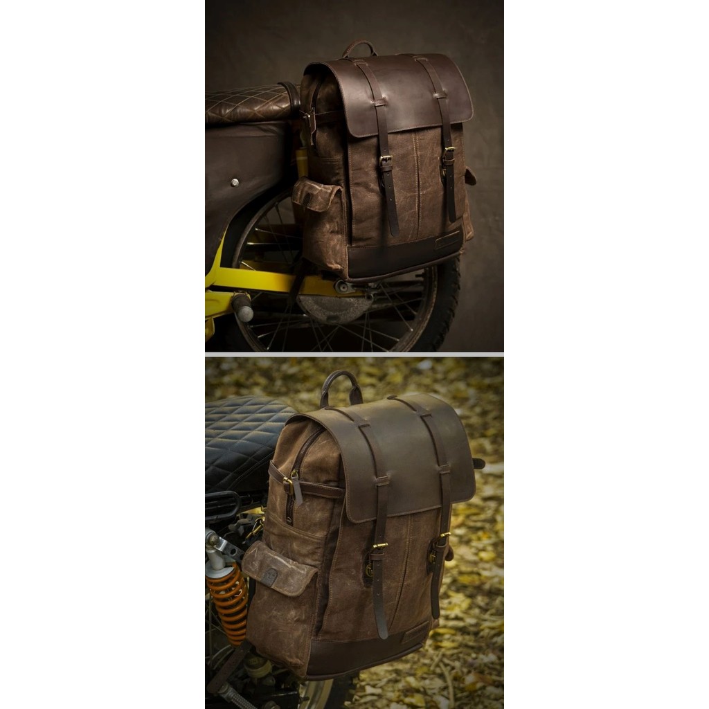 Tas Motor Pannier + Backpack - TripMachine Rambler Backpack Pannier