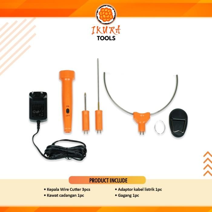 

Hot Wire Cutter 3 In1 - Styrofoam Cutter - Alat Pemotong Busa Gabus
