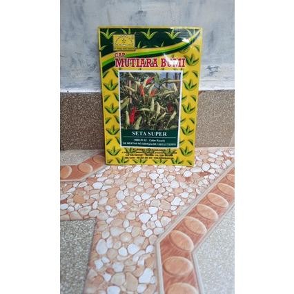 Kk - Benih Cabai Rawit Putih Seta Super | Bibit cabe Rawit Cap Mutiara Bumi