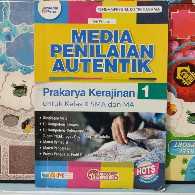

HOT PROMO Buku media penilaian autentik prakarya kerajinan untuk SMA kelas 1 X 10 kurikulum merdeka BERKUALITAS