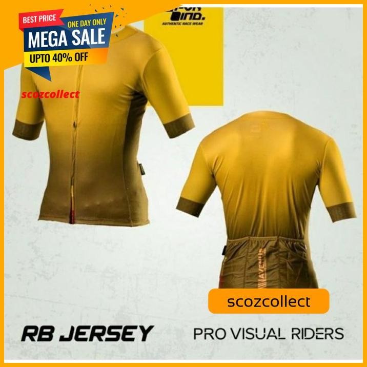 JERSEY XC ROAD BIKE PVR ULTIMATE SERIES GOLD ~ JERSEY ROADBIKE HOT DEAL 