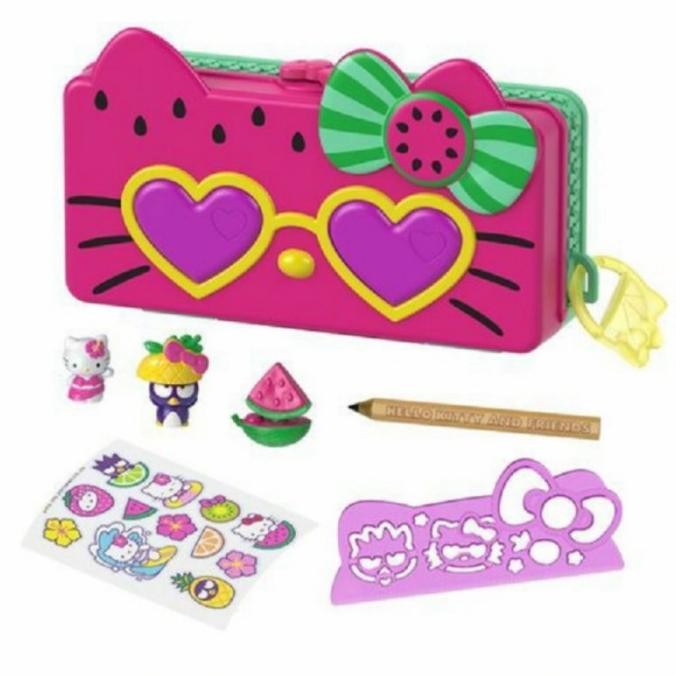 

Sanrio Hello Kitty Pencil Case with Playset - Satuan