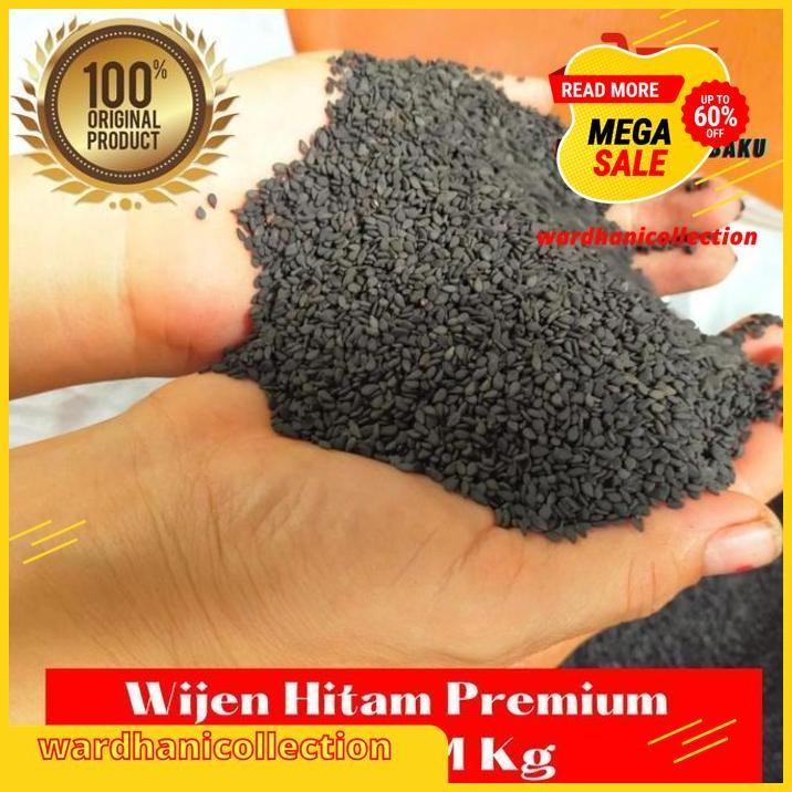 

WIJEN HITAM BLACK SESAME 1KG BIJI WIJEN HITAM GRADE AA 500 G | 1 KG HIGHT QUALITY !