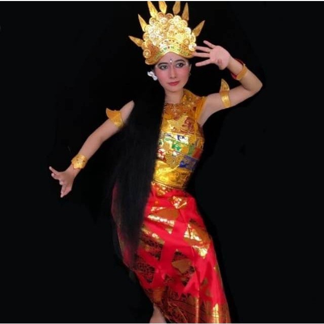 Lingeri Hot Wanita Kostum pakaian tari bali set busana adat bali
