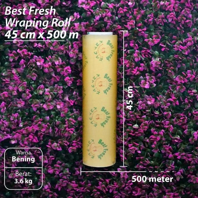 Plastik Wrap - Wrap Roll 45 cm x 500 m - Best Fresh