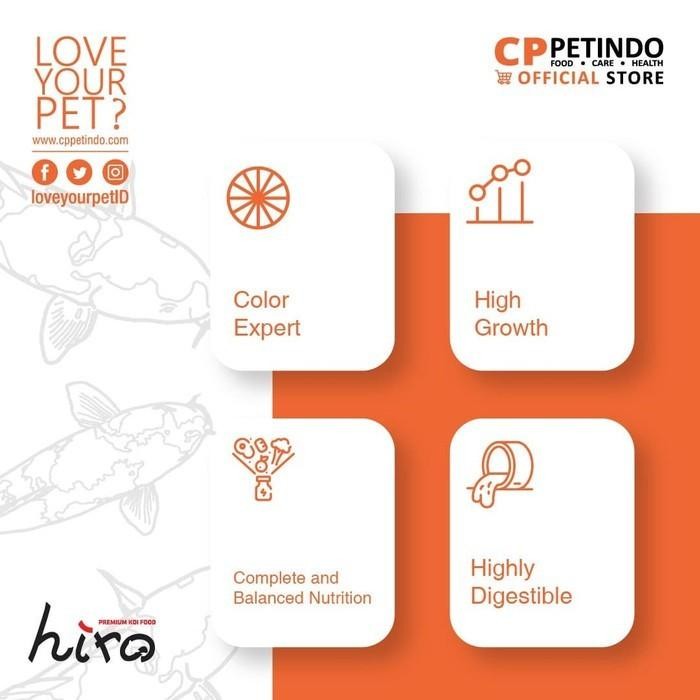 Cppetindo Hiro Color Expert Koi Food 5Mm 1Kg