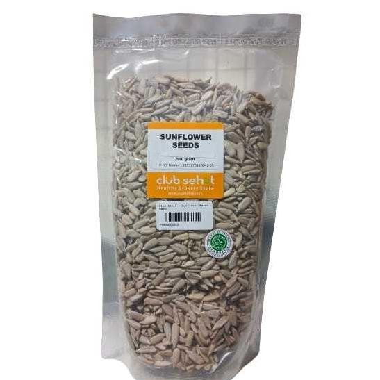 

Kk - Sunflower Seed 500gr biji bunga matahari natural mentah kuaci kupas