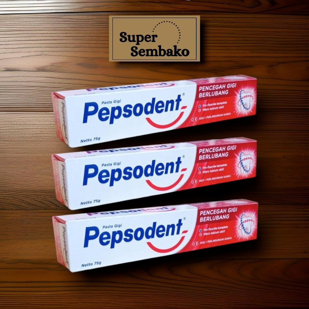PASTA GIGI ODOL PEPSODENT 75g 120g 190g