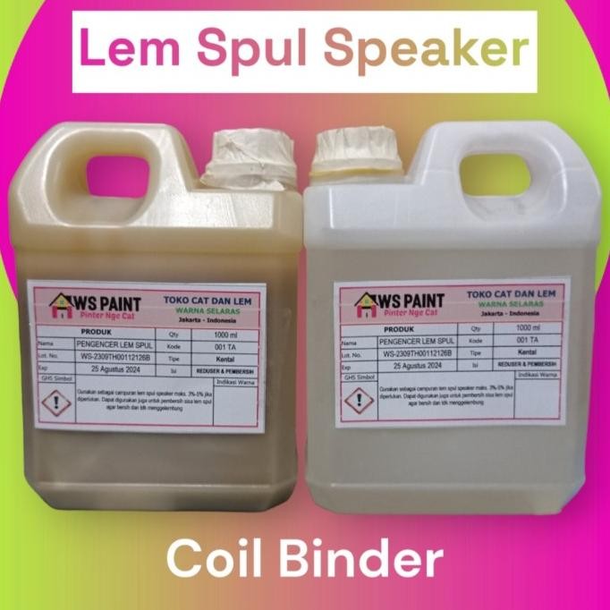 Promo lem spul speaker voice coil binder lem khusus gulung spul ke mika COD