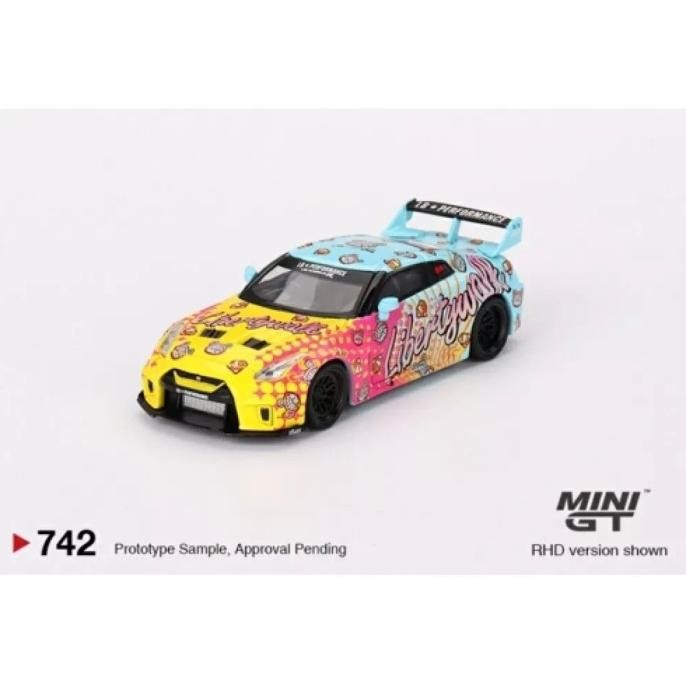 Minigt Mini GT Nissan Skyline R35 LB Silhouette Works GT LBWK #742