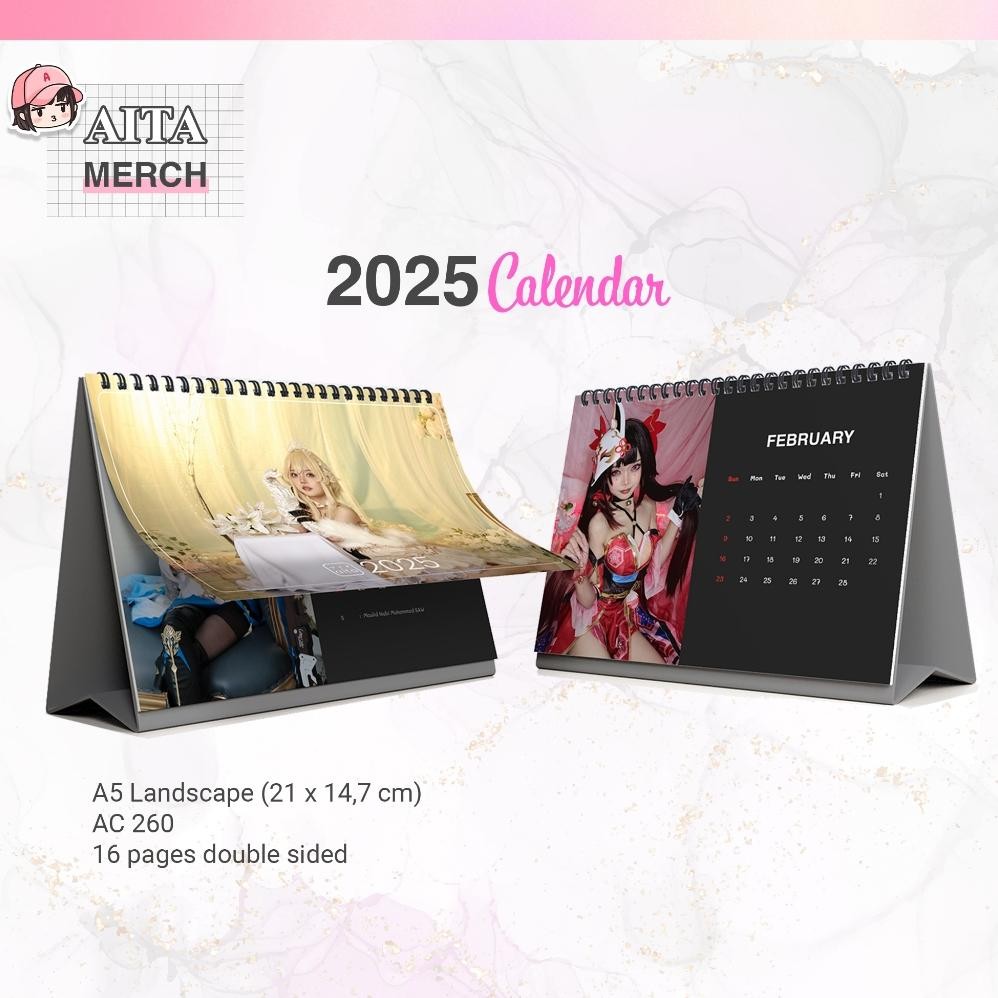 

TRY Kalender Meja 2025 A5