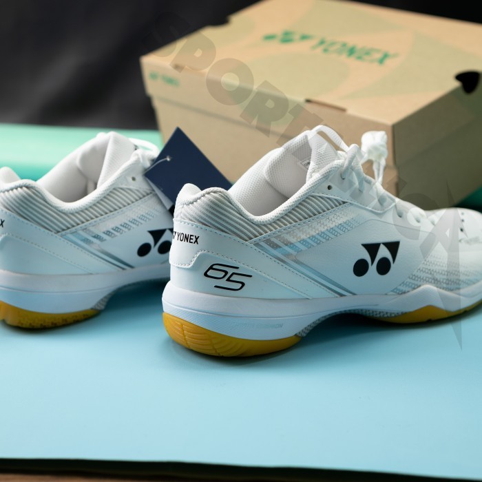 Murah Sepatu Badminton Yonex SHB65Z3 SHB65 Z 3 MEN SHB65Z3MEX WHITE Non COD