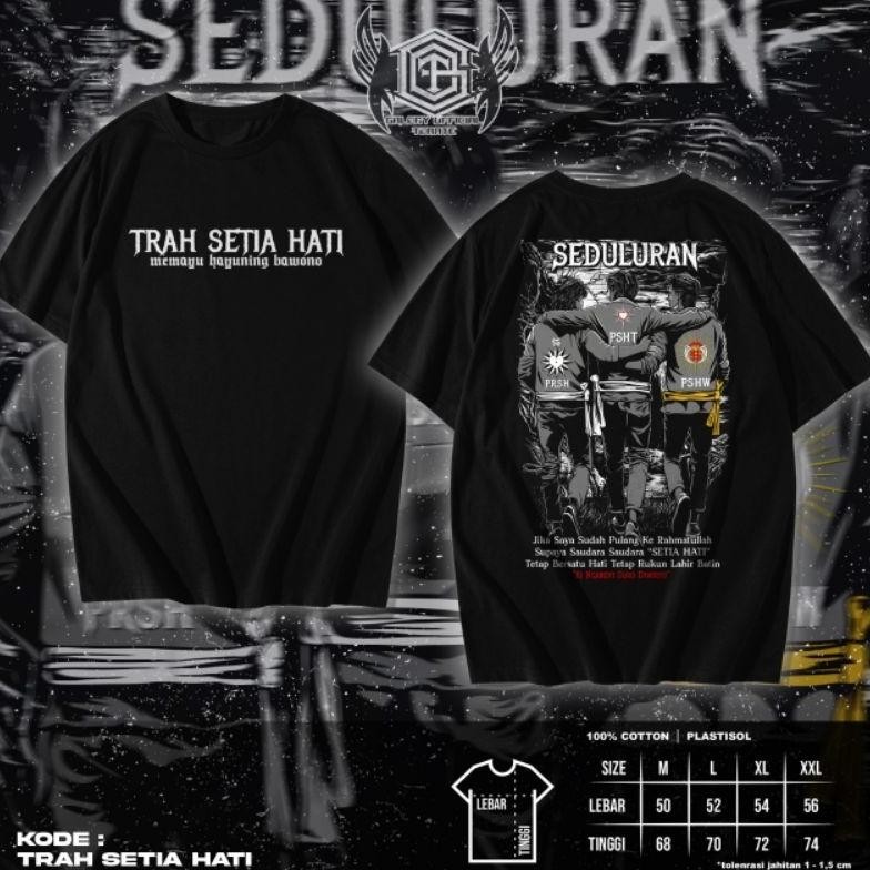 Terviral Kaos Trah Setia Hati Memayu Hayuning Bawono Kaos Psht Kaos Pshw Kaos Prsh Kaos Setia Hati K