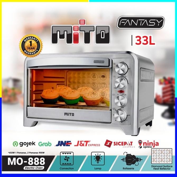 Mito Mo-888 Electric Oven 33 Liter Fantasy