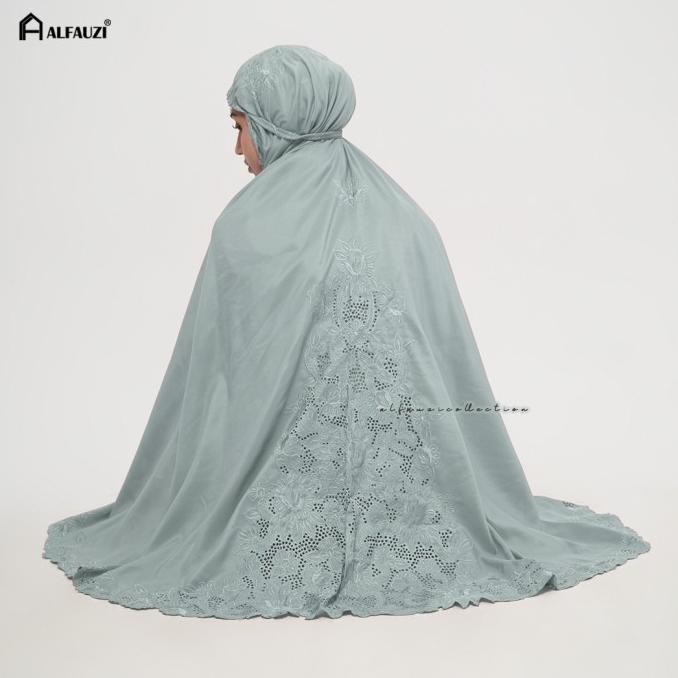 Mukena Wanita Premium Travel Bahan Adem Bordir Padang Alfarizi Murah Berkualitas