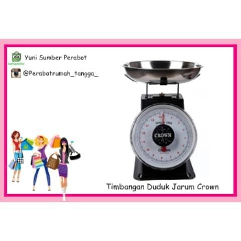 Timbangan Duduk Crown 5,10,15,20 Kg