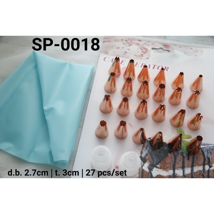 

P0018 Puit Et Roe Gold Connector Piping Bag Ilion