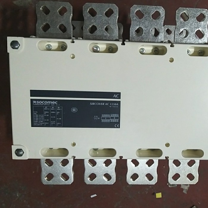 Produk Terbaik] SOCOMEC COS SIRCOVER 1250A 4P Change Over Switch OHM Saklar HAGER