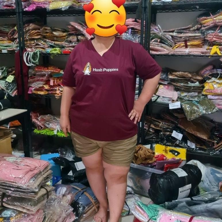 CR - Kaos Lengan Pendek Super Jumbo Vneck 5XL Oreenjy TERLARIS