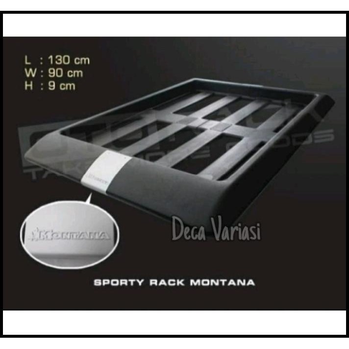 DISKON RAK BAGASI ATAS MONTANA / ROOF RACK BAFASI ATAS MOBIL MONTANA