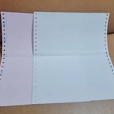 

BEBAS ONGKIR - [Grab/Gojek] Kertas Continuous Form Neuro 9,5x11 2 Ply Utuh / Dibagi 2