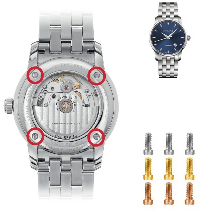 Diskon Replacement Watch Screw For Mido Baroncelli Sekrup Baut Mur Tutup Belakang Untuk Mido 1009