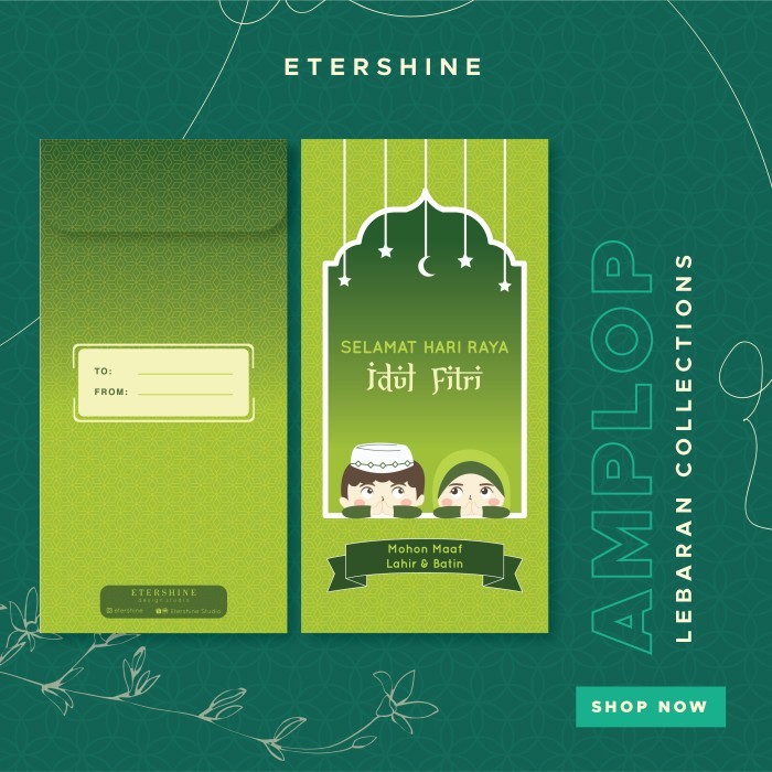 

Penawaran Spesial Amplop Lebaran Besar / Angpao Idul Fitri Unik Murah - 04 Xdh