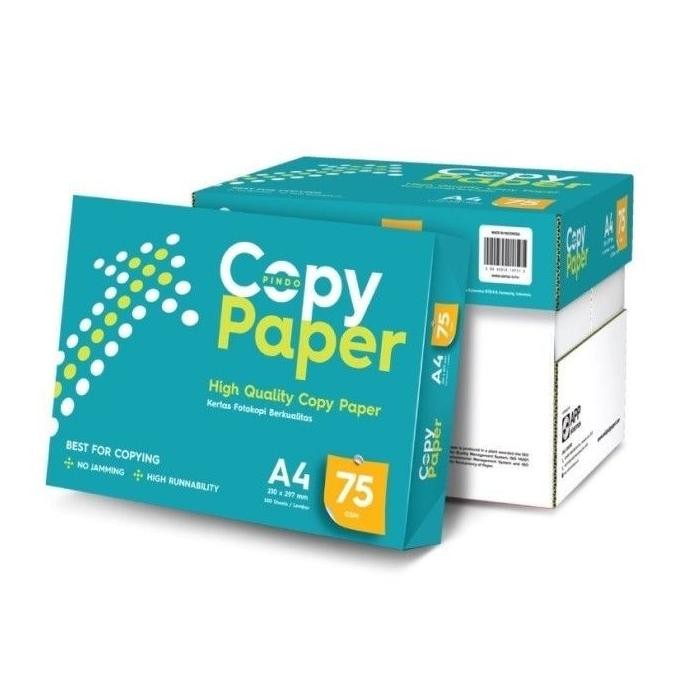 

Kertas HVS Copy Paper A4 75 Gram - 1 Box isi 5 Rim