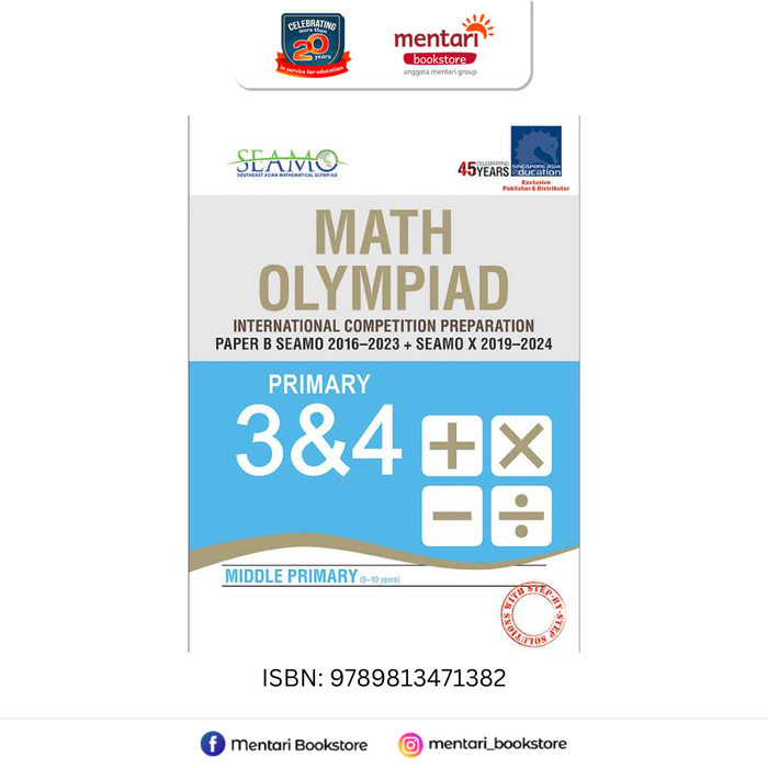 

TERLARIS! SAP SEAMO YooBook Past Papers (SEAMO 2016-2023 + SEAMO X 2019-2024) Buku Digital / E-book