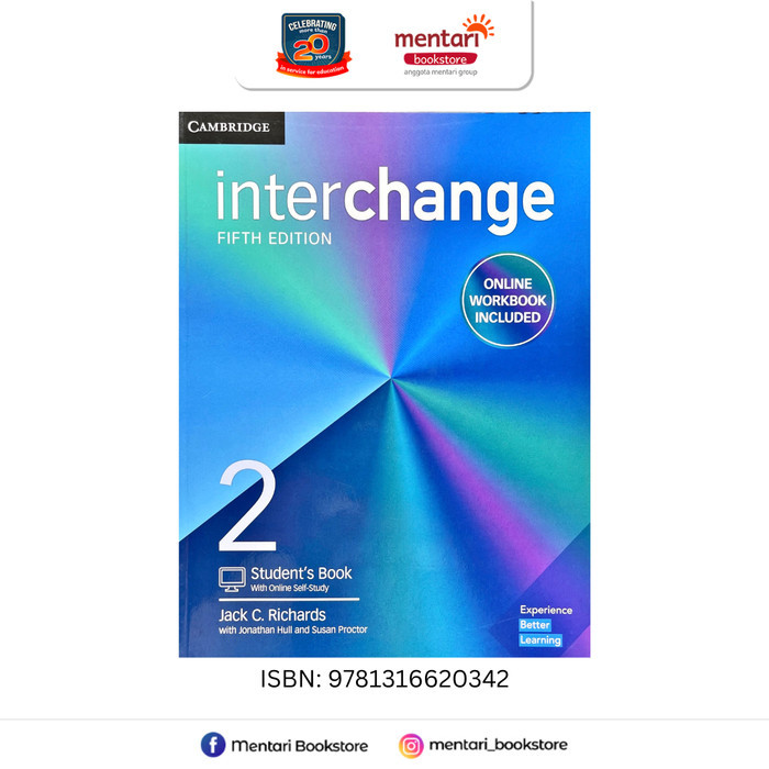 

Cambridge Interchange 5th Edition with Online Self Study & Workbook