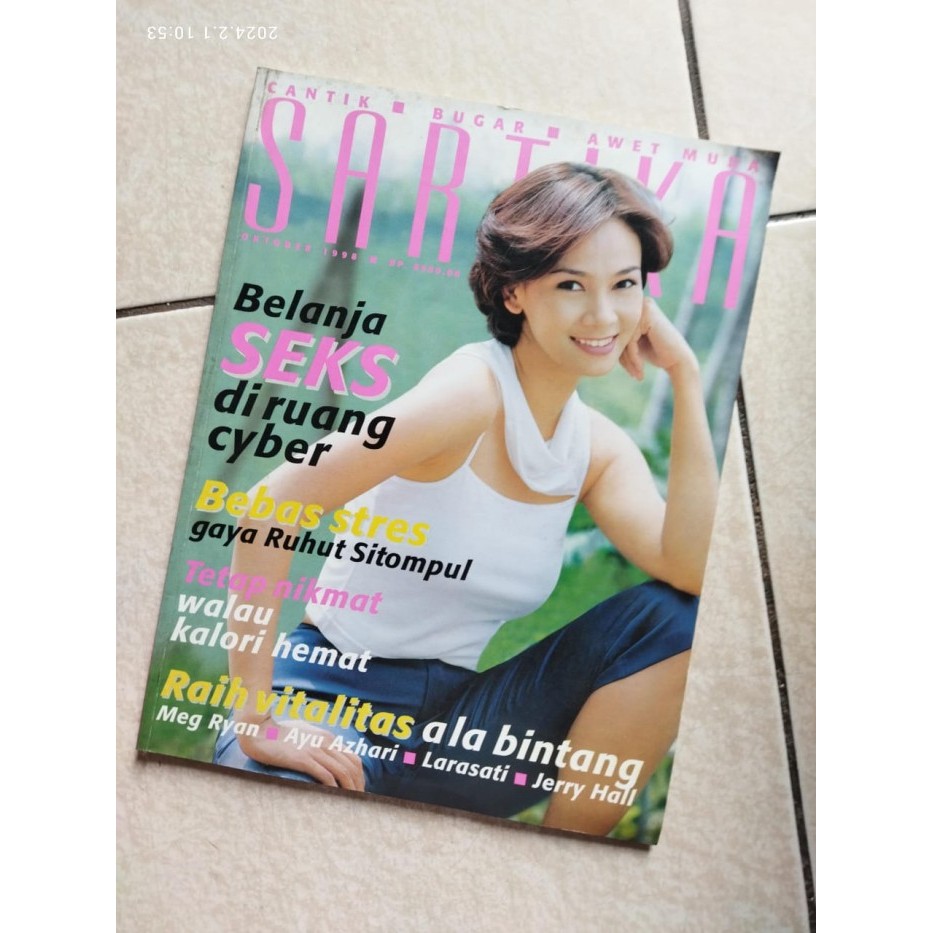 [KBB] Majalah SARTIKA edisi kaver DIAN NITAMI. edisi Oktober 1998