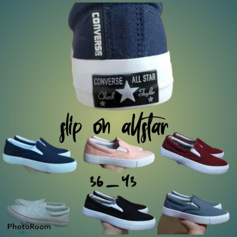 SEPATU SANDAL WANITA  sepatu Converse slipon_sepatu wanita_sepatu pria