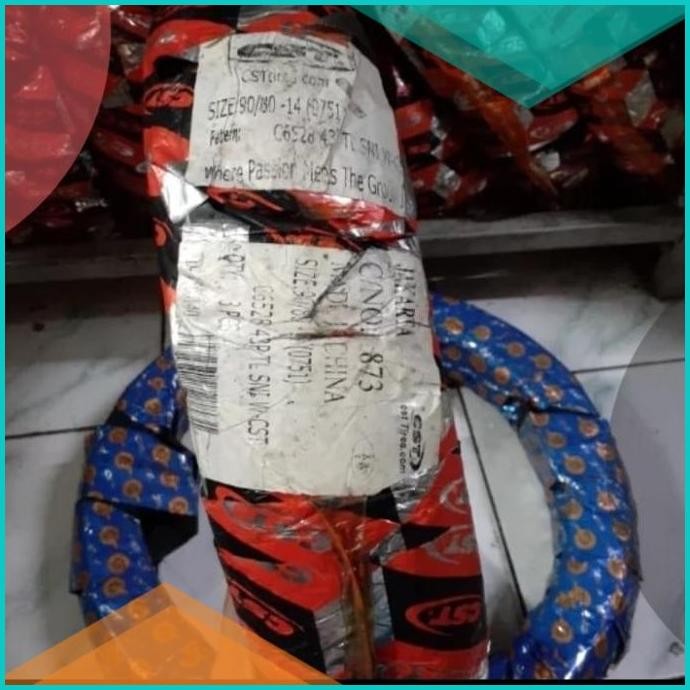 ban luar tubeless 90 80 14 cst 07D35Z4 diskon