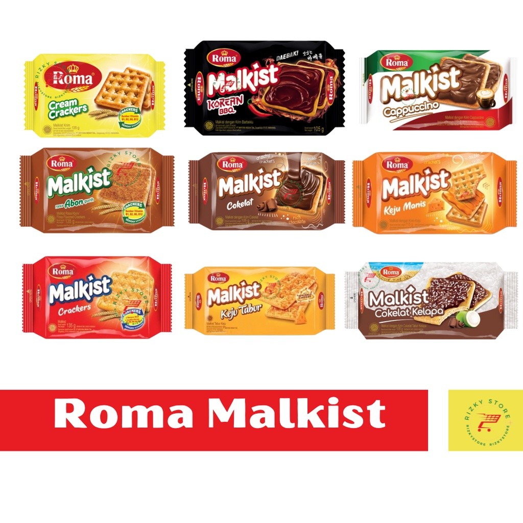 

Roma Malkist Crackers Biskuit