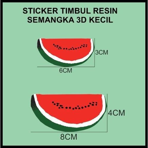 

GRATIS ONGKIR STICKER RESIN TIMBUL SEMANGKA 3D WATERMELON KECIL SATUAN !!!!!
