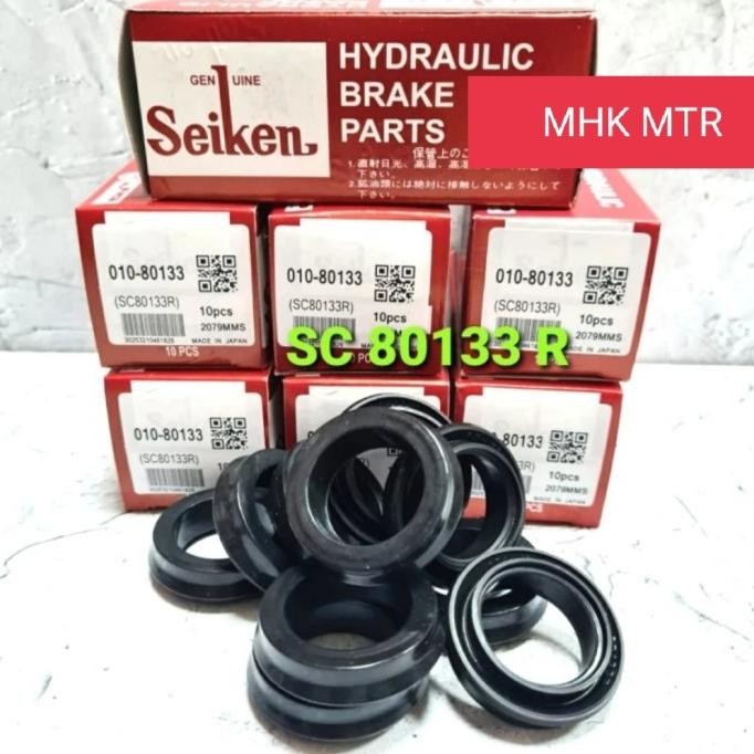 ORIGINAL KARET REM SC80133R ( 1 1/2" ) KARET REM BELAKANG FUSO PS190 SEIKEN