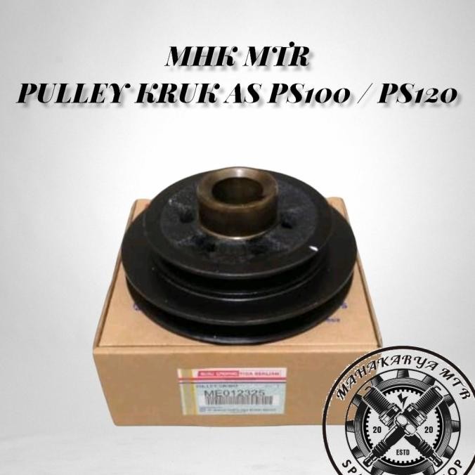 ORIGINAL PULLEY PULLY PULY KRUK AS ATAU PULLEY CRANKSHAFT PS 120 PS120
