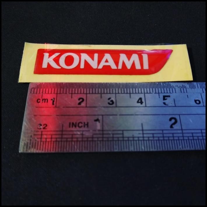 

DISKON STICKER TIMBUL KONAMI 5X1.2CM BASIC STICKER SKOTLITE !!