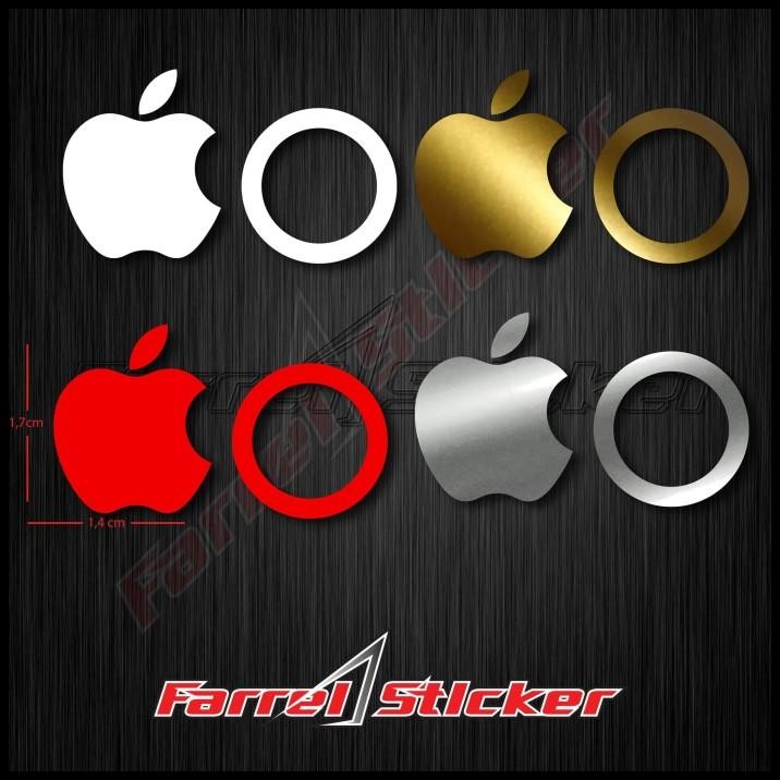 

TERMURAH STIKER APPLE STICKER IPHONE RING !!!!