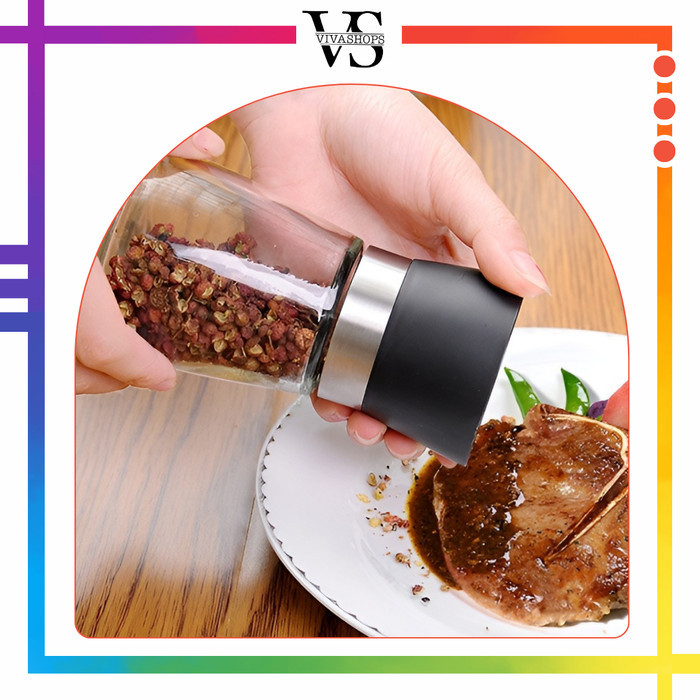 

Best Black Pepper Grinder Manual Shaker / Alat Masak Dapur Bumbu Merica