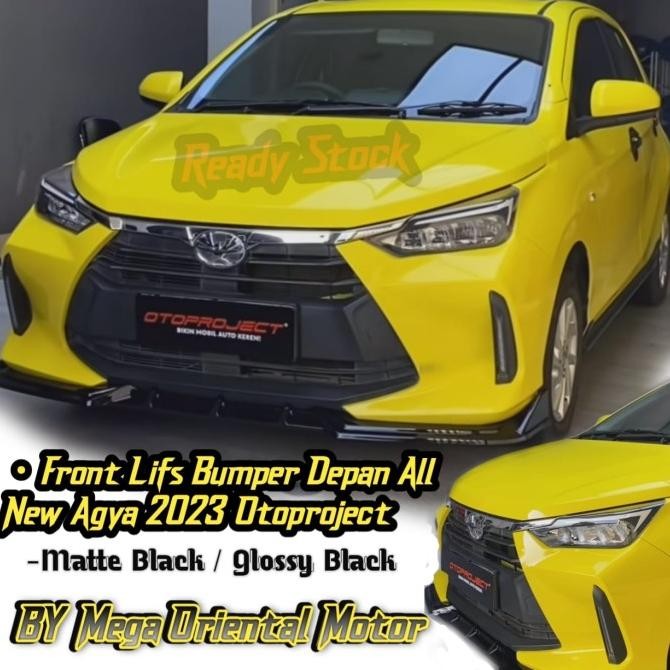 Front Lips Bumper Depan All New Agya 2023-2024 Otoproject