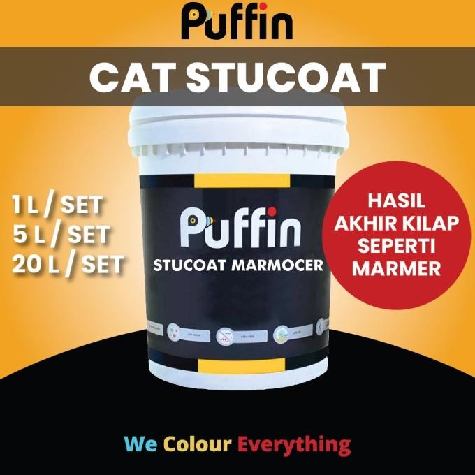

PUFFIN STUCOAT MARMOCER CAT STUCCO MOTIF MARMER CAT INTERIOR EXTERIOR ORIGINAL