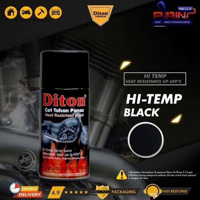 

DITON HI-TEMP BLACK CAT SEMPROT/PYLOX/SAMURAI MOTOR/HELM/GUNDAM ORIGINAL