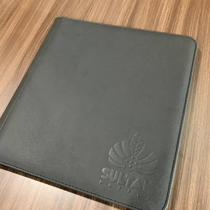 

Sultan Playset 12P Leather Binder (12 Pocket) Black