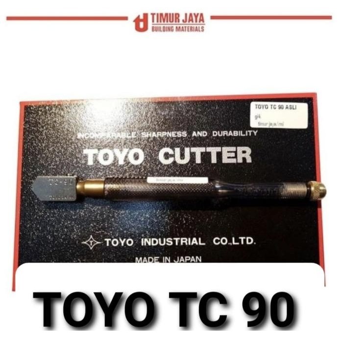 

Berkualitas alat pemotong kaca pisau kaca minyak TOYO TC 90 Glass Oil Knife Cutt