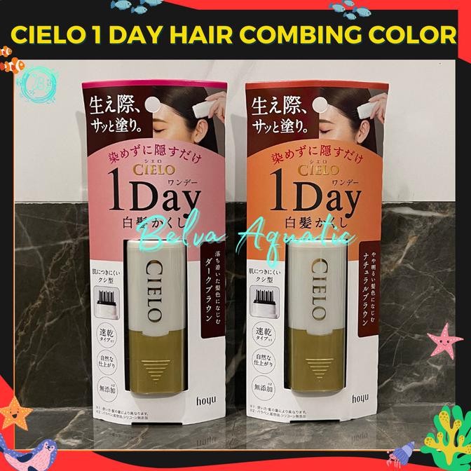 

CIELO 1 DAY HAIR COMBING CAT RAMBUT PENUTUP UBAN CIELO JEPANG ORIGINAL