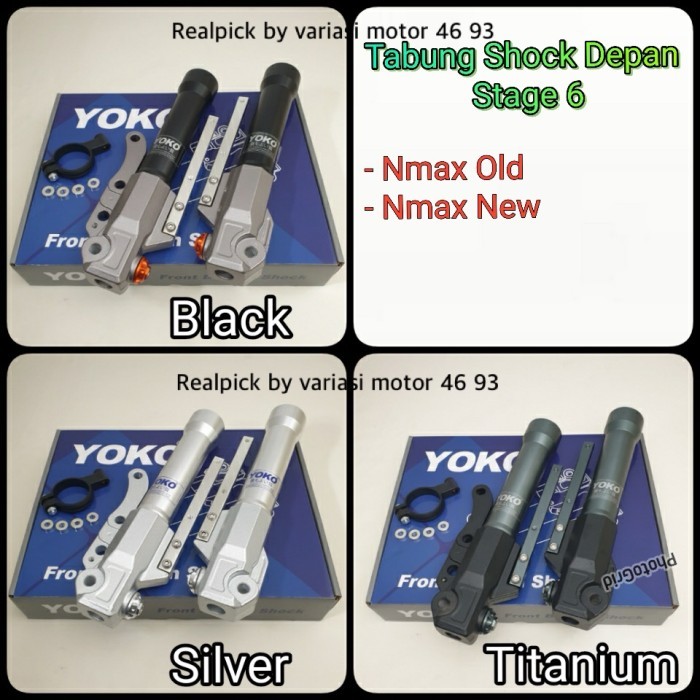 Ktc Shock Depan Nmax / New Nmax / Aerox / Aerox New Bottom Shock Depan Yoko Original Thailand